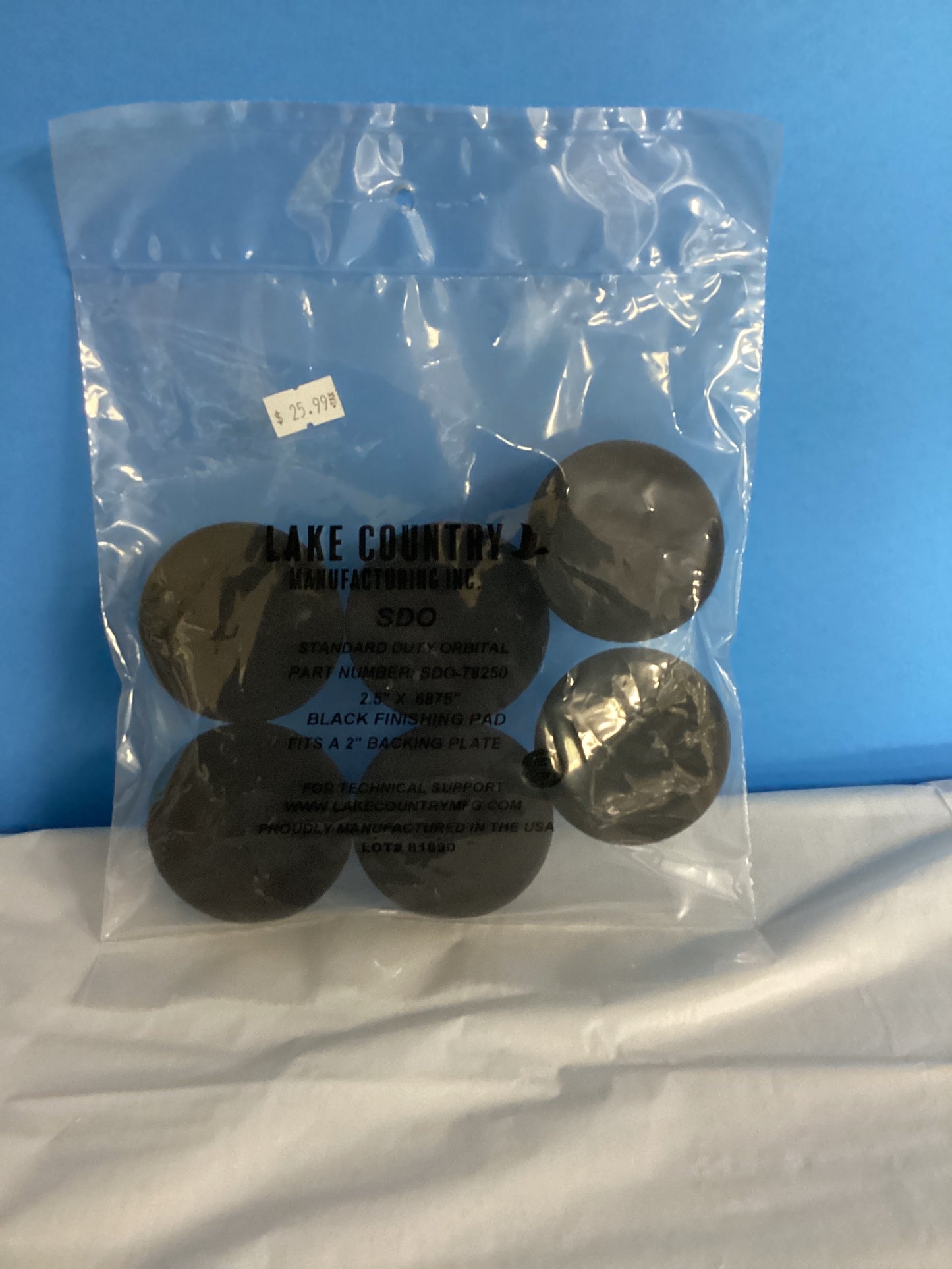 Lake Country 2” Finishing Pad