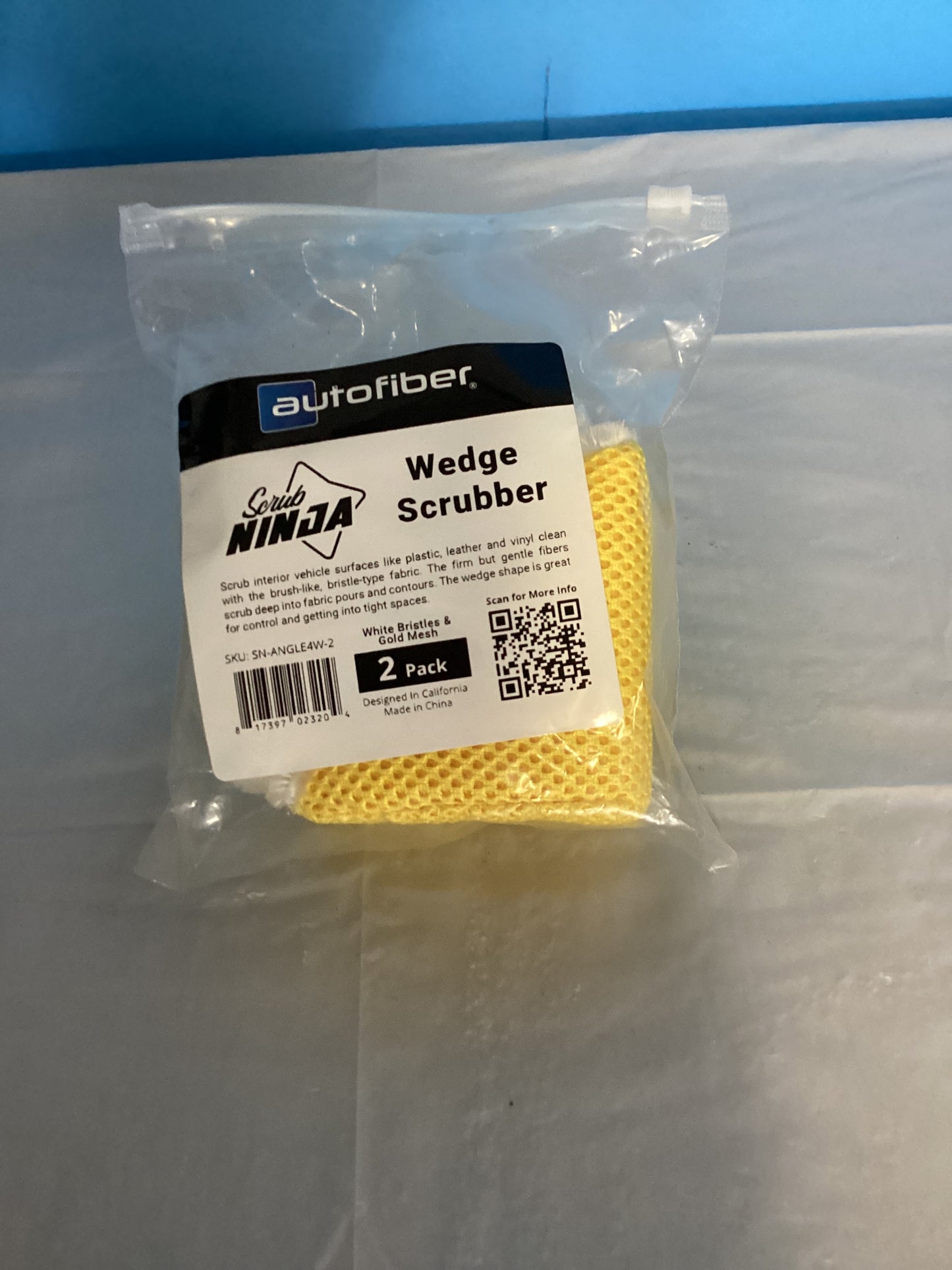 AutoFiber Wedge Scrubber