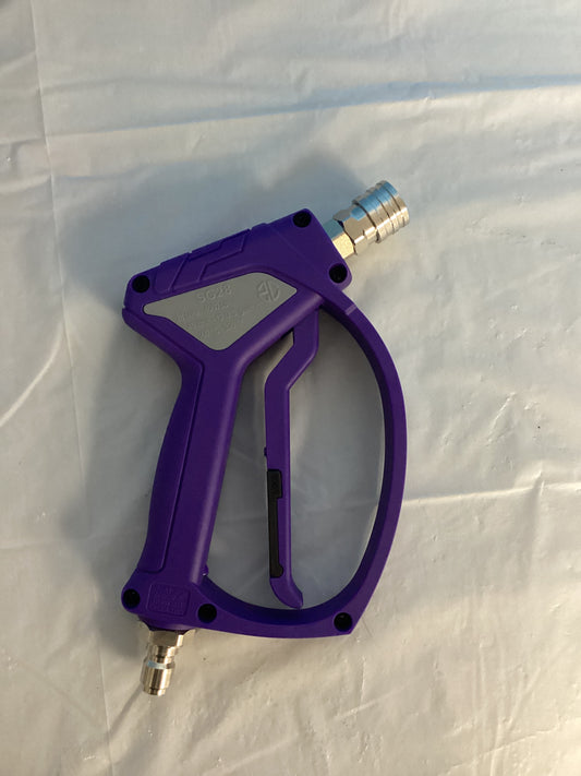 HUERO’s pressure washer pistol gun purple n gray