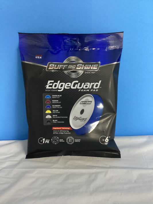 Buff and Shine 6” EdgeGuard Foam Pad