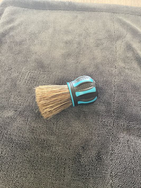 Boar hair detailing brush