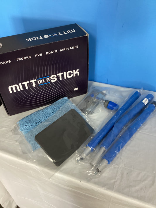 Mitt on a stick